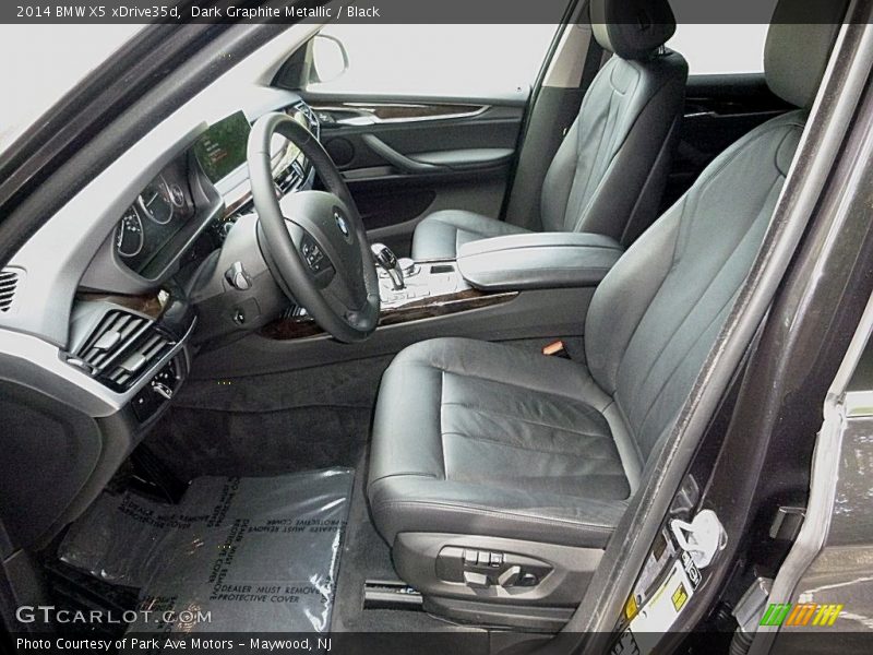 Dark Graphite Metallic / Black 2014 BMW X5 xDrive35d