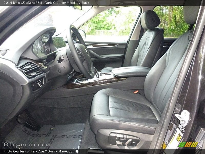 Dark Graphite Metallic / Black 2014 BMW X5 xDrive35d