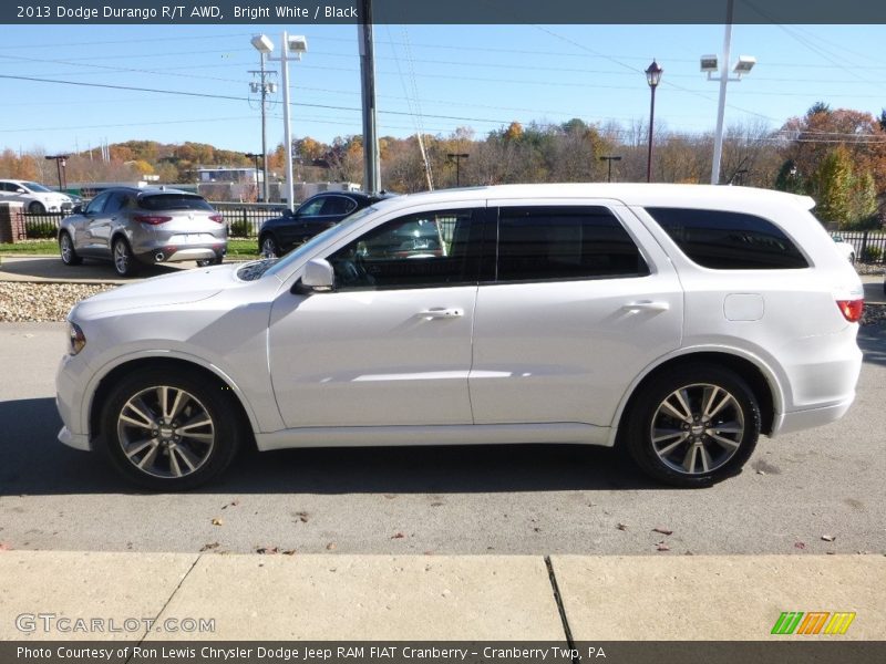 Bright White / Black 2013 Dodge Durango R/T AWD
