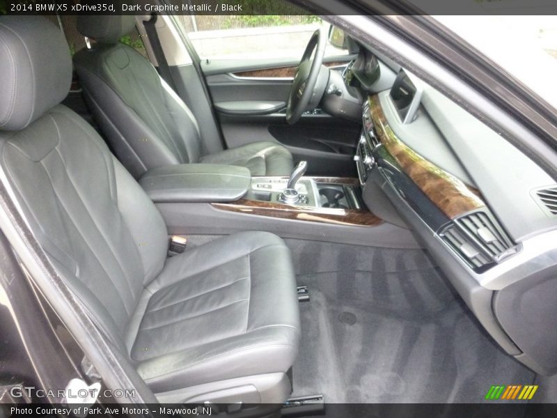 Dark Graphite Metallic / Black 2014 BMW X5 xDrive35d