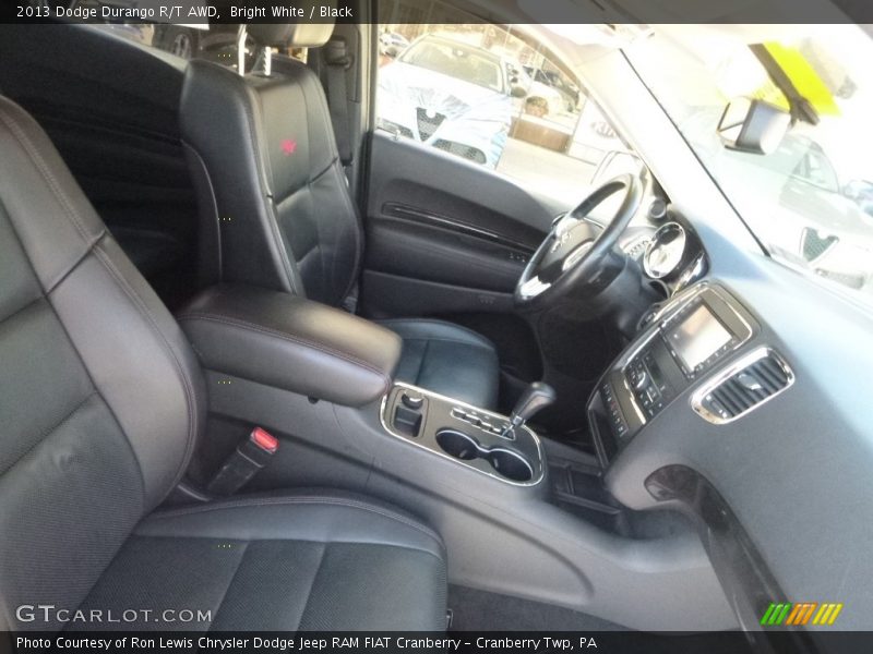 Bright White / Black 2013 Dodge Durango R/T AWD