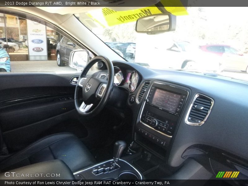 Bright White / Black 2013 Dodge Durango R/T AWD