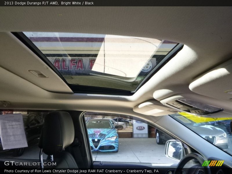 Bright White / Black 2013 Dodge Durango R/T AWD