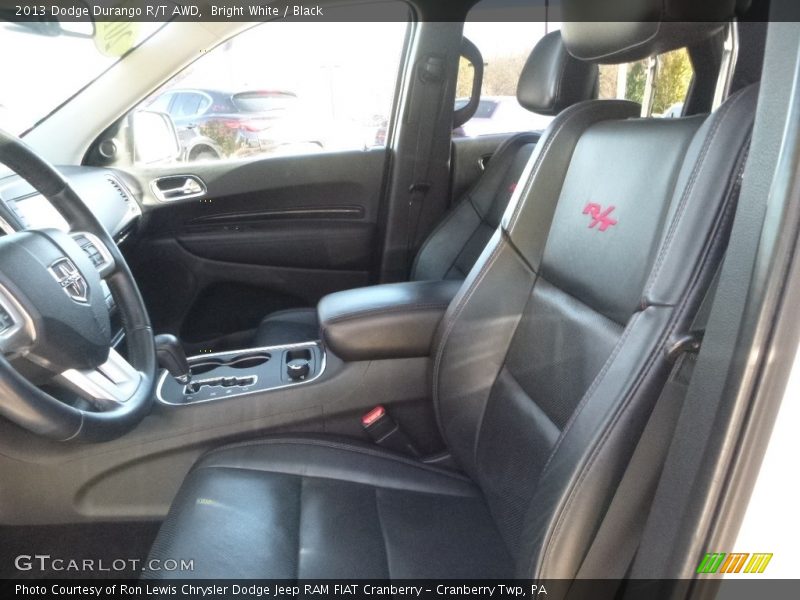 Bright White / Black 2013 Dodge Durango R/T AWD