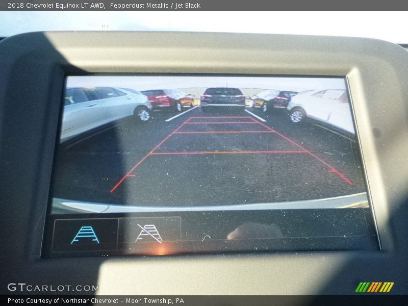 Pepperdust Metallic / Jet Black 2018 Chevrolet Equinox LT AWD