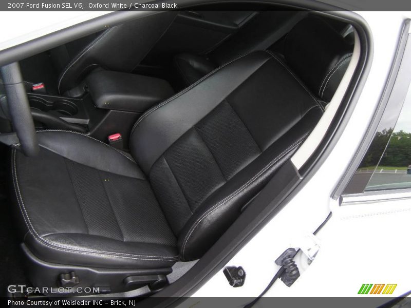 Oxford White / Charcoal Black 2007 Ford Fusion SEL V6