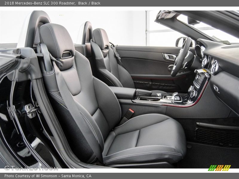 Black / Black 2018 Mercedes-Benz SLC 300 Roadster