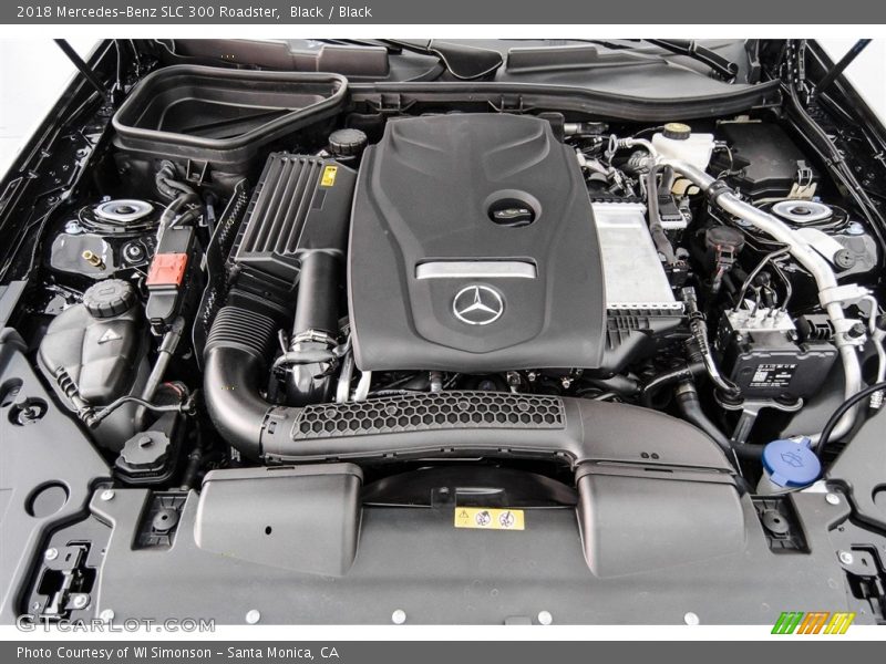 Black / Black 2018 Mercedes-Benz SLC 300 Roadster