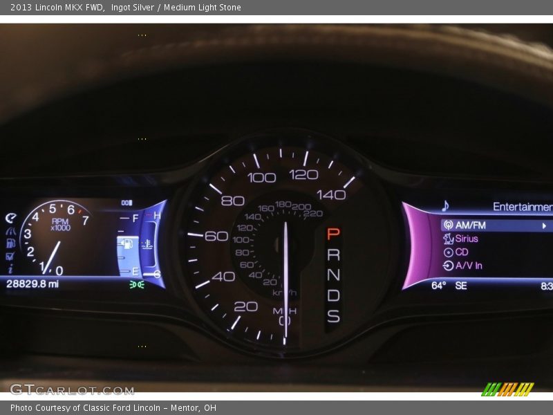 Ingot Silver / Medium Light Stone 2013 Lincoln MKX FWD