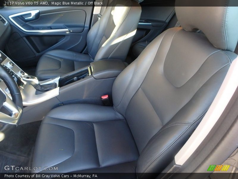 Magic Blue Metallic / Off Black 2017 Volvo V60 T5 AWD