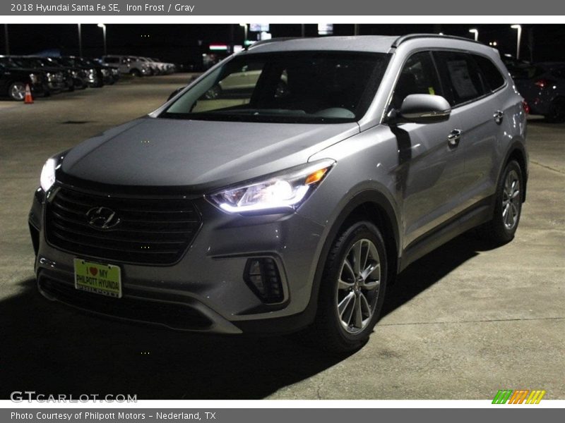 Iron Frost / Gray 2018 Hyundai Santa Fe SE