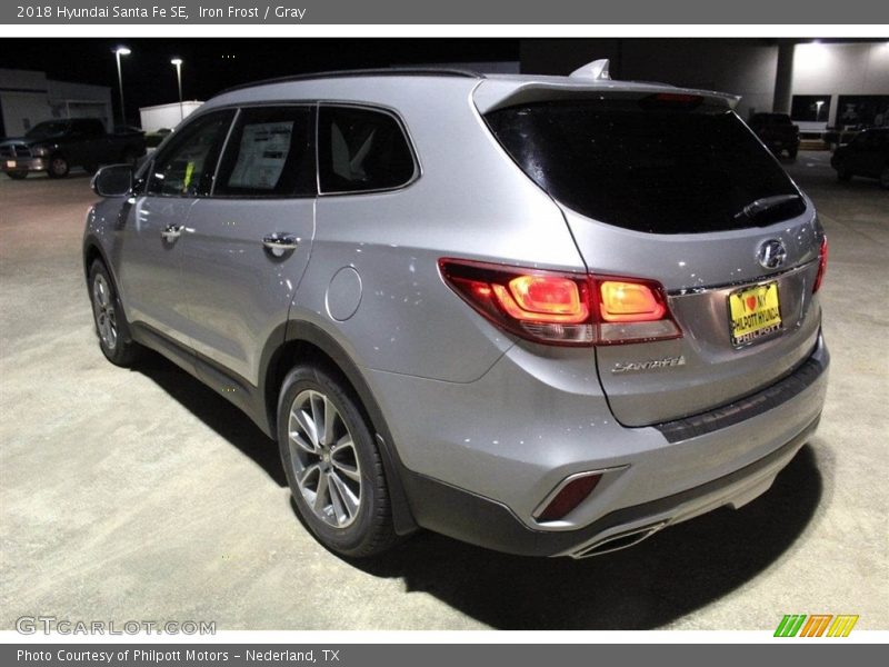 Iron Frost / Gray 2018 Hyundai Santa Fe SE