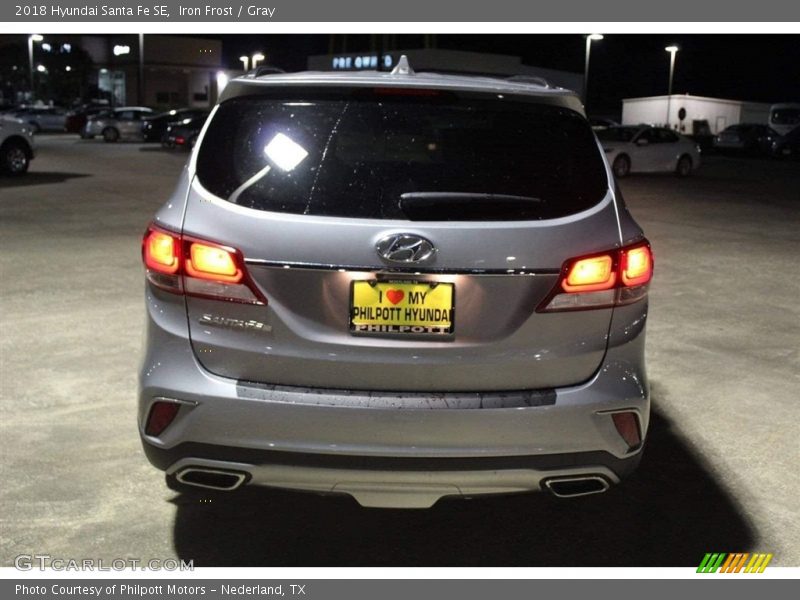 Iron Frost / Gray 2018 Hyundai Santa Fe SE