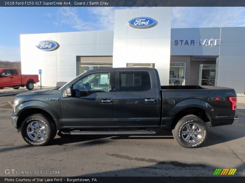 Guard / Earth Gray 2018 Ford F150 XLT SuperCrew 4x4