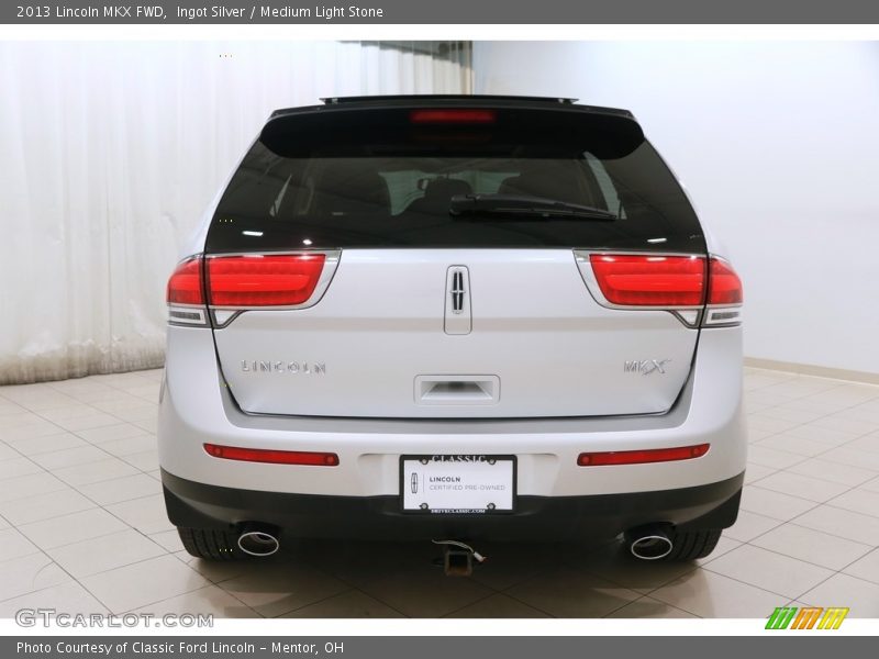 Ingot Silver / Medium Light Stone 2013 Lincoln MKX FWD