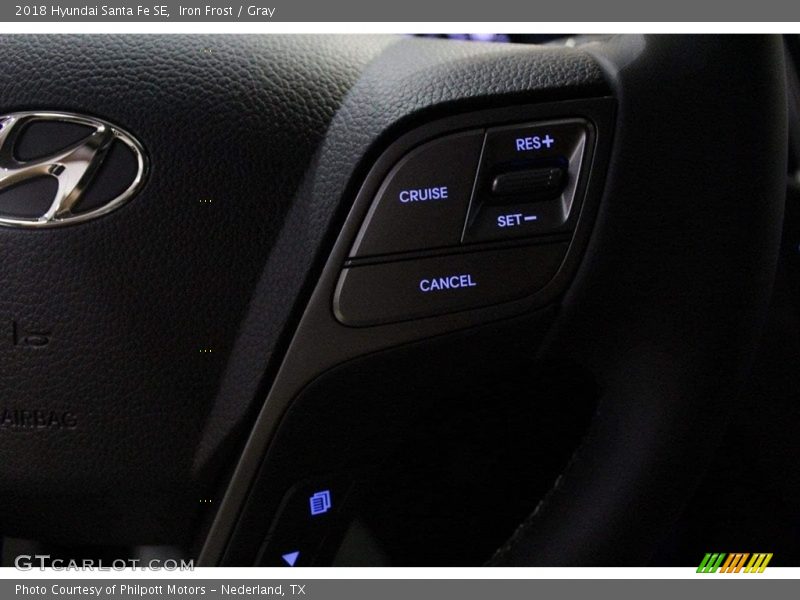 Iron Frost / Gray 2018 Hyundai Santa Fe SE