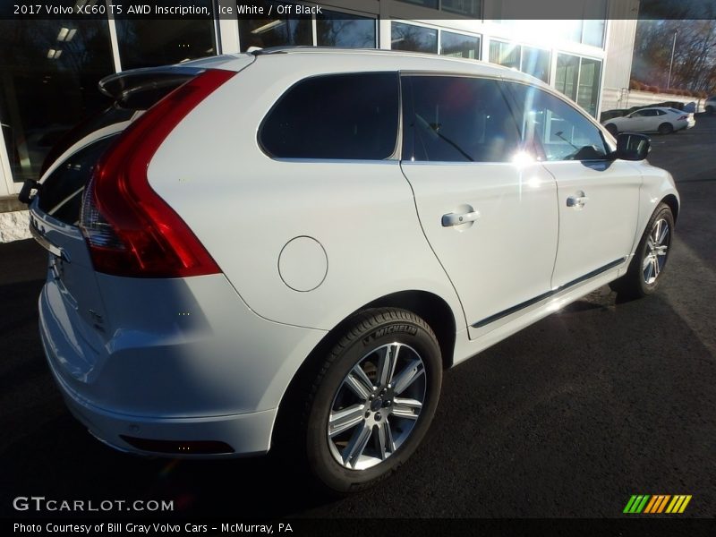Ice White / Off Black 2017 Volvo XC60 T5 AWD Inscription