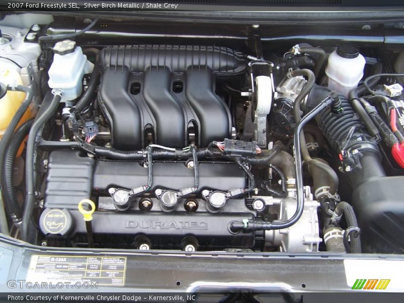 Silver Birch Metallic / Shale Grey 2007 Ford Freestyle SEL