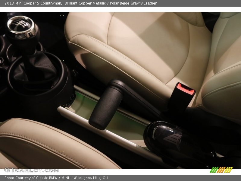 Brilliant Copper Metallic / Polar Beige Gravity Leather 2013 Mini Cooper S Countryman