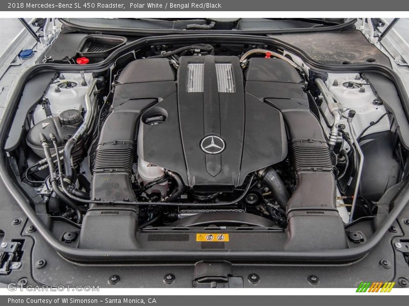  2018 SL 450 Roadster Engine - 3.0 Liter DI biturbo DOHC 24-Valve VVT V6