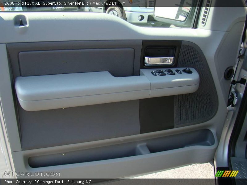 Silver Metallic / Medium/Dark Flint 2008 Ford F150 XLT SuperCab