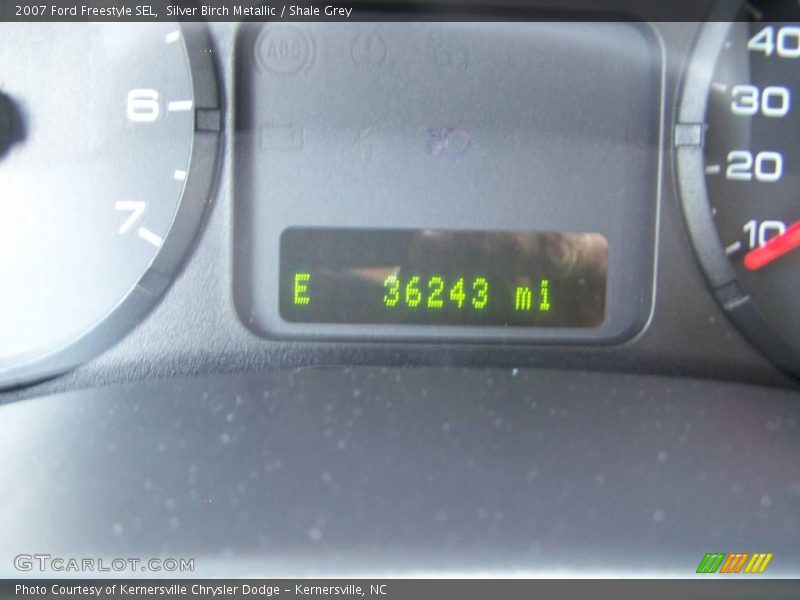 Silver Birch Metallic / Shale Grey 2007 Ford Freestyle SEL