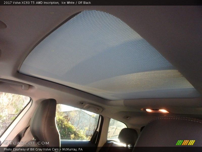 Ice White / Off Black 2017 Volvo XC60 T5 AWD Inscription
