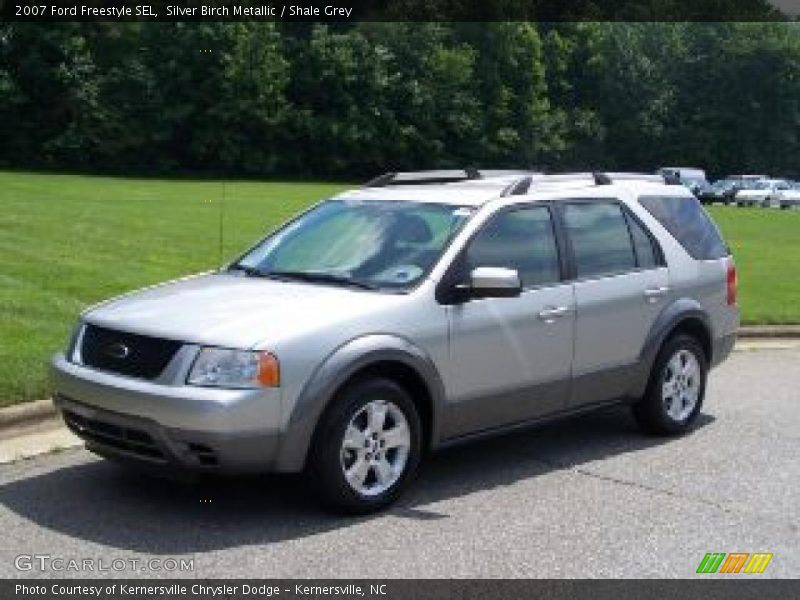 Silver Birch Metallic / Shale Grey 2007 Ford Freestyle SEL
