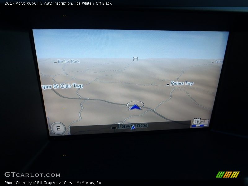 Ice White / Off Black 2017 Volvo XC60 T5 AWD Inscription
