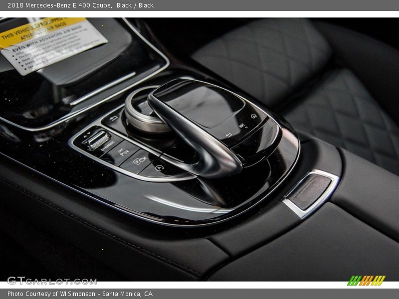 Black / Black 2018 Mercedes-Benz E 400 Coupe