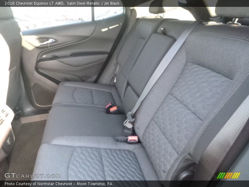 Satin Steel Metallic / Jet Black 2018 Chevrolet Equinox LT AWD