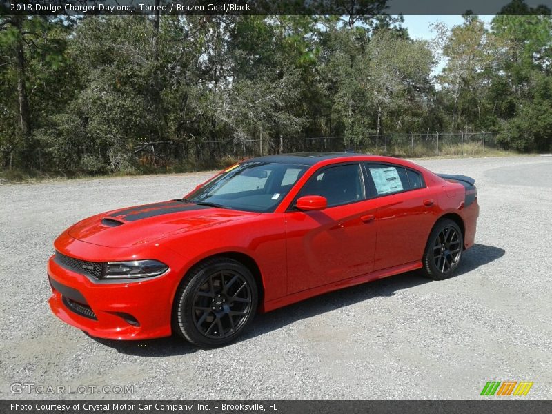 Front 3/4 View of 2018 Charger Daytona