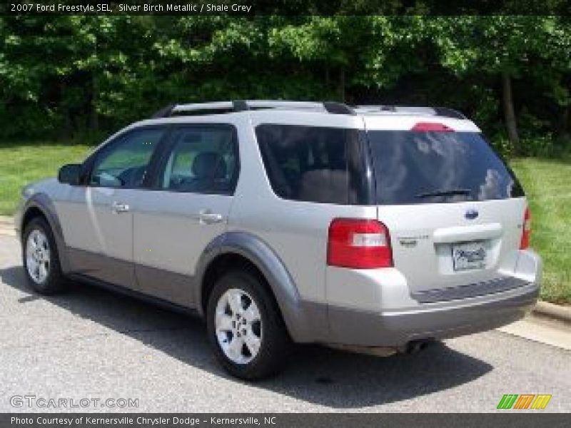 Silver Birch Metallic / Shale Grey 2007 Ford Freestyle SEL