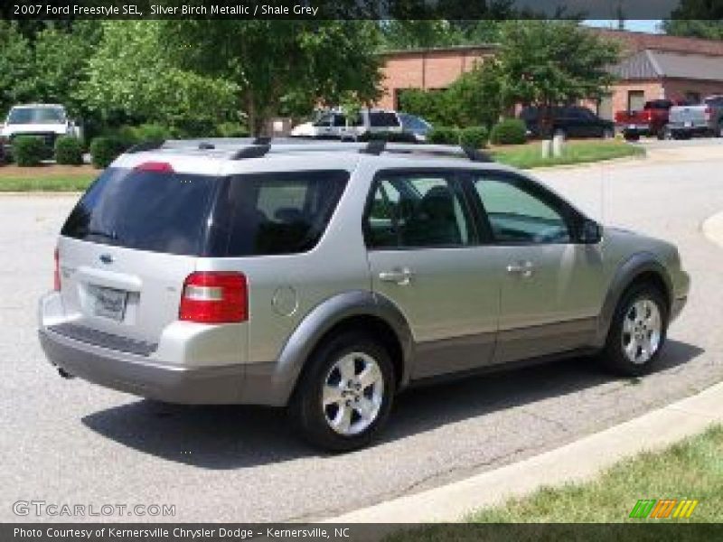Silver Birch Metallic / Shale Grey 2007 Ford Freestyle SEL