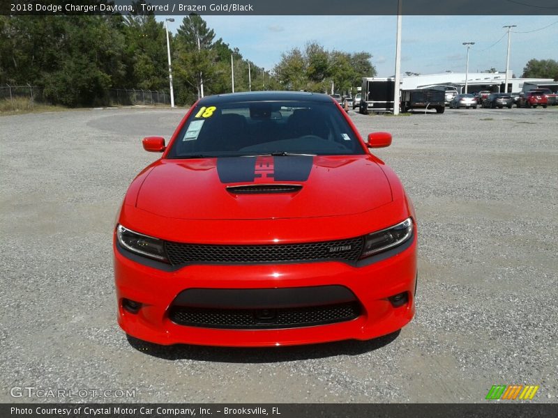 Torred / Brazen Gold/Black 2018 Dodge Charger Daytona