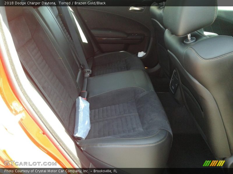 Rear Seat of 2018 Charger Daytona