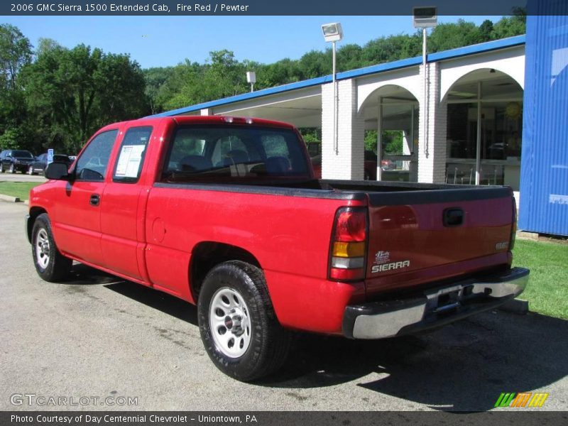 Fire Red / Pewter 2006 GMC Sierra 1500 Extended Cab