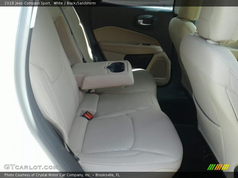 White / Black/Sandstorm 2018 Jeep Compass Sport