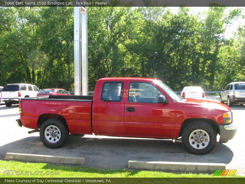 Fire Red / Pewter 2006 GMC Sierra 1500 Extended Cab