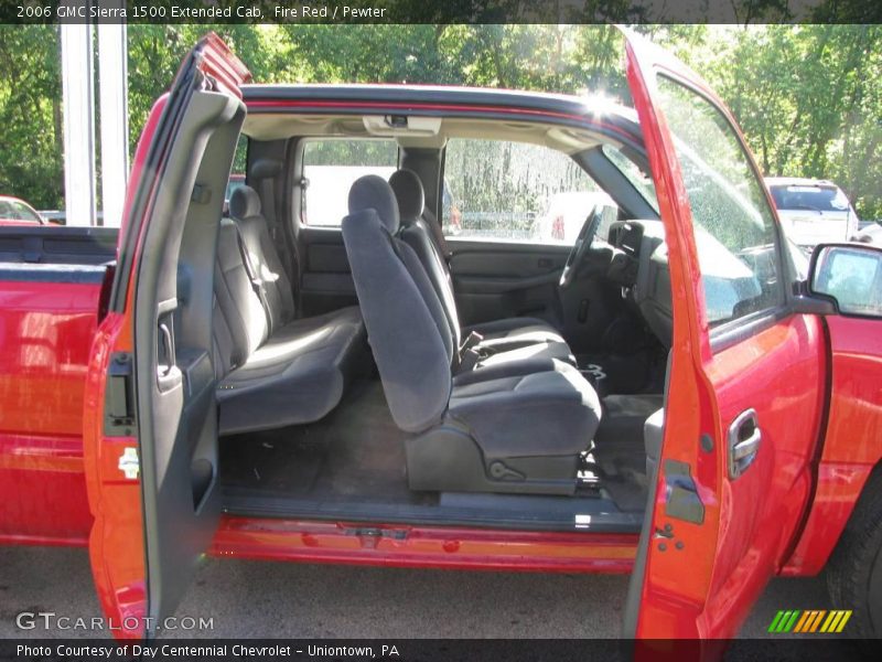 Fire Red / Pewter 2006 GMC Sierra 1500 Extended Cab
