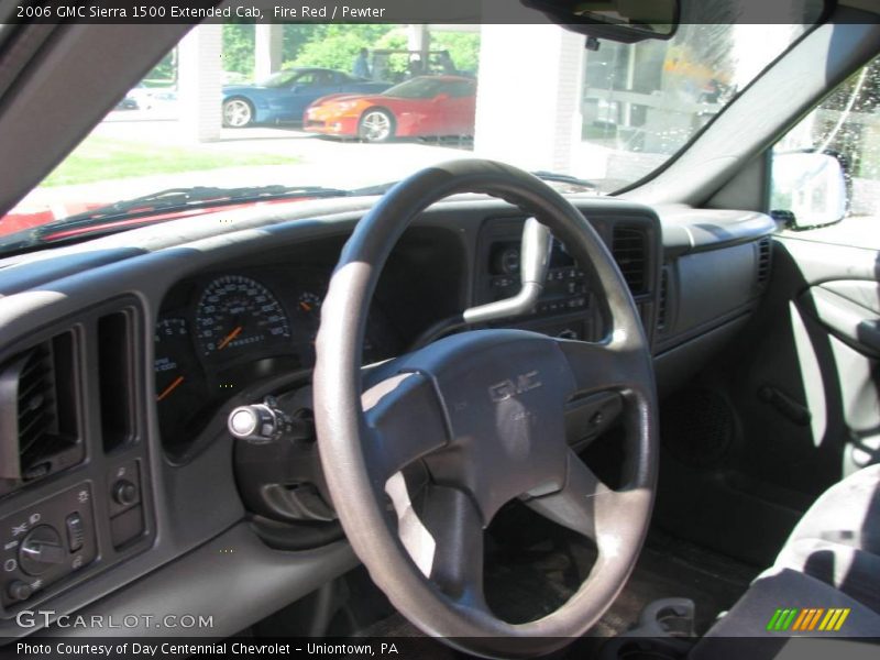 Fire Red / Pewter 2006 GMC Sierra 1500 Extended Cab