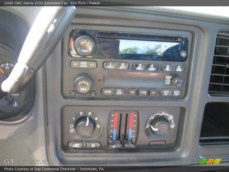 Fire Red / Pewter 2006 GMC Sierra 1500 Extended Cab