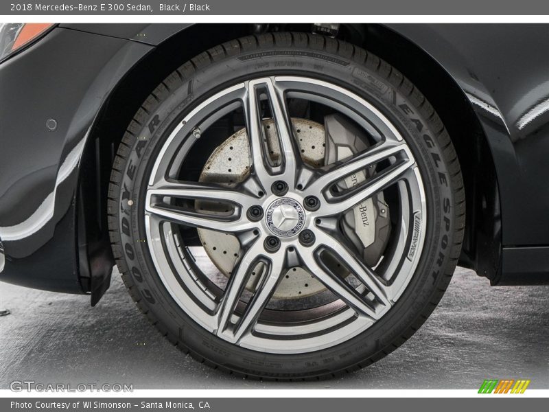 Black / Black 2018 Mercedes-Benz E 300 Sedan