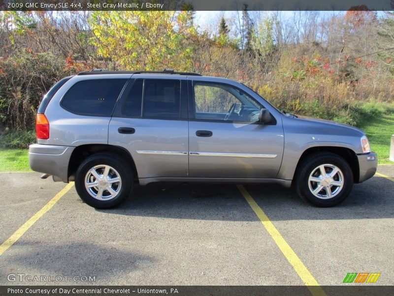 Steel Gray Metallic / Ebony 2009 GMC Envoy SLE 4x4