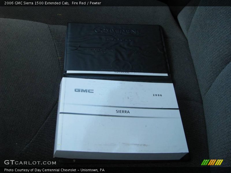 Fire Red / Pewter 2006 GMC Sierra 1500 Extended Cab