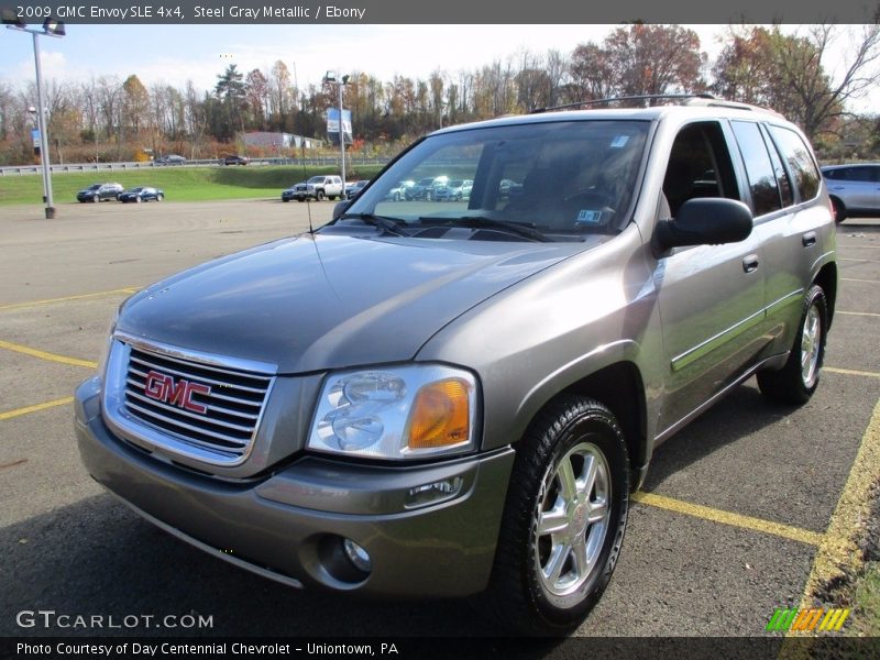 Steel Gray Metallic / Ebony 2009 GMC Envoy SLE 4x4