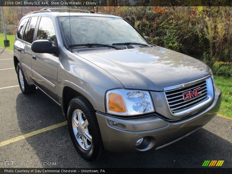 Steel Gray Metallic / Ebony 2009 GMC Envoy SLE 4x4