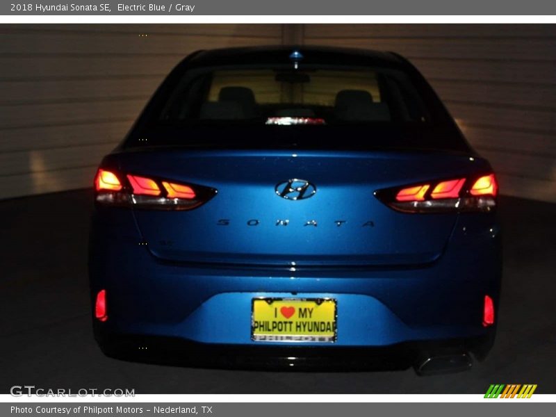 Electric Blue / Gray 2018 Hyundai Sonata SE