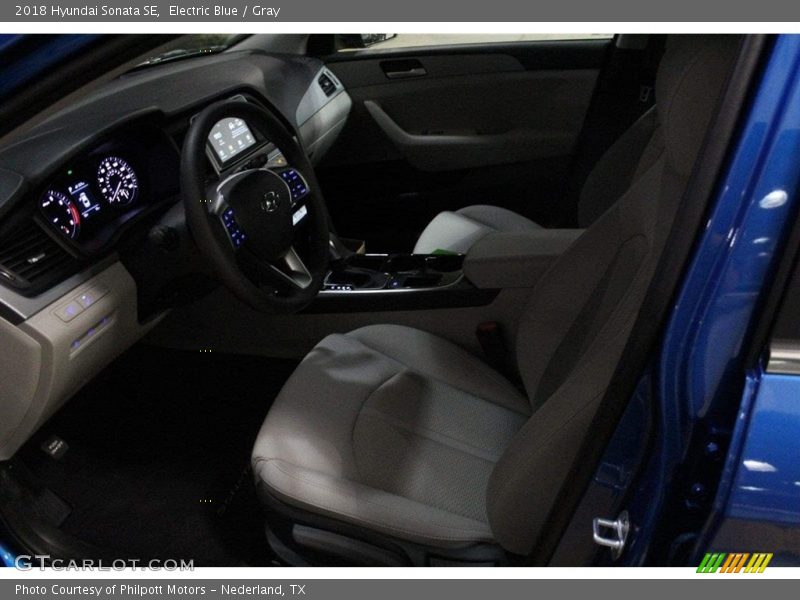 Electric Blue / Gray 2018 Hyundai Sonata SE