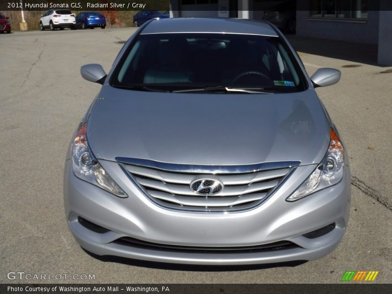 Radiant Silver / Gray 2012 Hyundai Sonata GLS